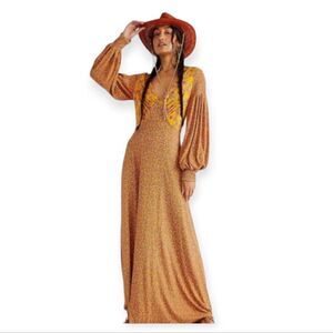 Free people love story maxi, xs